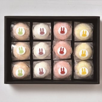 送料無料 北海道産地直送 小山製麩所 ふわふわ大福12個セット  ※ご注文後約7～10日前後での発送となります。沖縄・離島へは別途配送料が発生いたします お取り寄せグルメ スイーツ