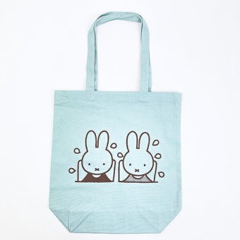 ミッフィー miffy トートバッグ ミズアソビ ライトブルー カラフルシリーズ