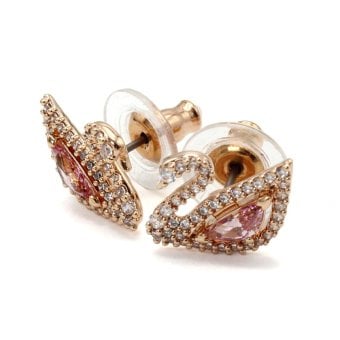 スワロフスキー swarovski ピアス アクセサリー 5633857 スタッドピアス レディース ローズゴールド 海外正規品