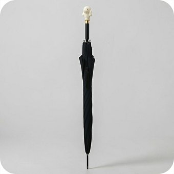 ギドゥジャン Guy de Jean TETES 長傘 classic-poodleivory-black ユニセックス black 長傘 tetes