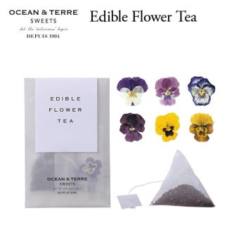 エディブルフラワーティー 1個 〈AS045〉 オーシャンテール スイーツ ラッピング対応外です OCEAN&TERRE スウィーツ 出産内祝い 結婚内祝い 新築内祝い 結婚式 菓子折り 手土産 お菓子 otsv6