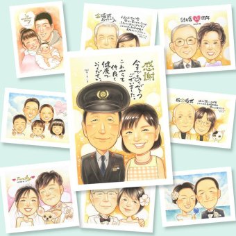 退職 プレゼント 似顔絵 贈り物 名入れ ギフト 手描き 退職 定年退職 お祝い 定年 記念 送別会 上司 お母さん お父さん 先輩 下書き確認 名入れ 修正無料 一生もの そっくり 親孝行 似てる 思い出 送別会 退職ギフト 定年退職 闘病中の方への励まし 節目 色紙 卒寿祝い 長寿祝い 大量注文 披露宴 白寿祝い 引っ越し 感動 記念日 サプライズ 感謝