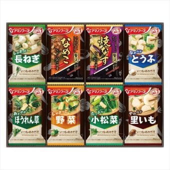 送料無料 お歳暮　アマノフーズ おみそ汁お楽しみギフト 100M ※11/2以降の出荷予定となります。北海道・沖縄・離島は配達不可 全国送料無料 お歳暮ギフト 早割 お歳暮2026 御歳暮 御見舞 お見舞い お取り寄せ グルメスイーツ