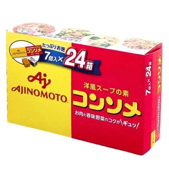 味の素   コンソメ固形   7個入×24箱   洋風スープの素   業務用にも   #70965　賞味期限202609迄