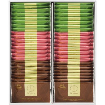 the sweets チョコワッフルクッキー(48枚) ／クッキー クッキー・焼き菓子 スイーツ・お菓子 食品 結婚祝い プレゼント ギフト 結婚内祝い 出産祝い 出産内祝い 送料無料 2026 送料無料 ギフト プレゼント プチギフト 内祝い 快気祝い 出産祝い 結婚祝い 引出物 新築祝い お返し