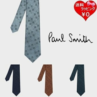【無料ラッピング】 ポールスミス Paul Smith ネクタイ Square  Dot タイ 日本製 シルク100％ブランド 正規品 新品 ギフト プレゼント 人気 おすすめ 誕生日 記念日 クリスマス 送料無料 psm522384
