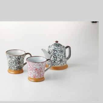 フラワーガーデンセット 陶器 美濃焼 やきものの里から、暮らしを贈ります。　ギフト 食器 セット テーブルウェア