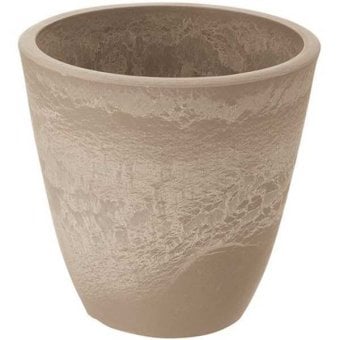 リッチェル ボタニー プレーンポット 20型 ベージュ 10個入 鉢 植木鉢 プラスチック 陶器風 軽量 おしゃれ 観葉植物 多肉植物 サボテン 室内 インテリア 園芸用品 まとめ買い