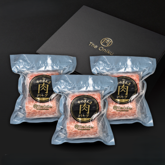 【The Oniku】ハンバーグがいっぱい そのまんま肉バーグ360g×3P ハンバーグ 冷凍 ギフト 敬老の日 2026 お歳暮 プレゼント 御祝  内祝い お返し  送料無料