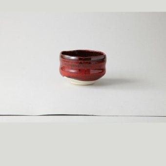 天目紅流し 抹茶碗 陶器 美濃焼 やきものの里から、暮らしを贈ります。　ギフト 食器 セット テーブルウェア