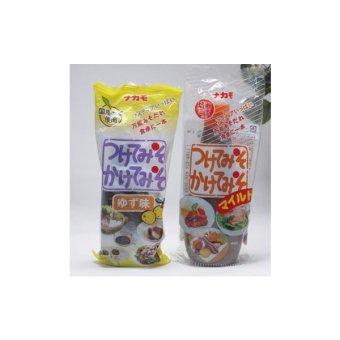ナカモ　つけてみそかけてみそ　5本セット（つけてみそマイルド400ｇ1個、つけてみそゆず310ｇ4個）