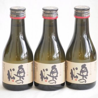 3本セット(奥の松 あだたら吟醸吟醸(福島県)) 180ml×3本