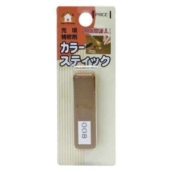 高森コーキ カラースティック RAS-8 傷補修 フローリング 家具 木製品 えぐれキズ へこみ 補修材 リペア DIY 簡単 床 キズ隠し 木部 補修クレヨン