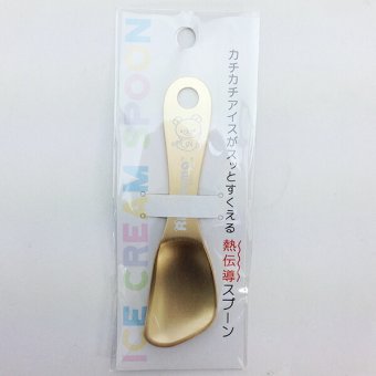 リラックマ アイスクリーム スプーン ゴールド （ＭＣＲＫ）
