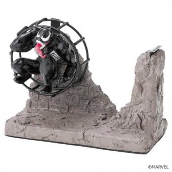 マーベル ヴェノム テープディスペンサー D23-0117 テープカッター 雑貨 おしゃれ インテリア キャラクター グッズ デスク周り オフィス 文房具 卓上 収納 フィギュア風 ギフト プレゼント セトクラフト