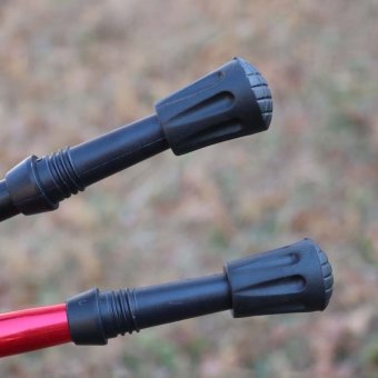 ストックキャップ 4個セット 取り替え 軽量 ゴムキャップ 滑り止め 耐磨耗 登山 汎用タイプ