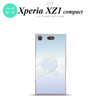 【SO02K】【スマホケース/スマホカバー】【エクスペリア XZ1】SO02K スマホケース Xperia XZ1 Compact SO-02K カバー エクスペリア XZ1 ハート(F) 青 nk-so02k-319【メール便送料無料】