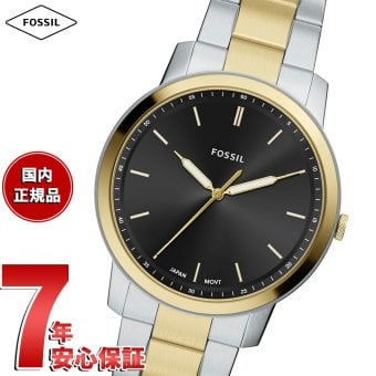 フォッシル FOSSIL 腕時計 メンズ MINIMALIST アナログ ツートーン ステンレススチールウォッチ FS6182【2026 新作】