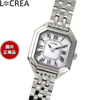 ルクレア LCREA カレ CARRE ソーラー 腕時計 レディース LC2004-SSWH5L
