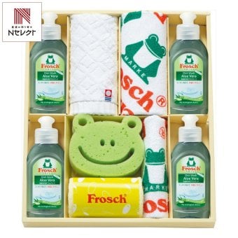 フロッシュ キッチン洗剤 ギフトセット 計9点入 食器用洗剤 アロエ配合 生活雑貨セット【北海道・沖縄県・離島 配送不可】