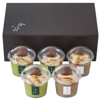 お歳暮・冬ギフト 麻布 分とく山 モンブランプリン (YF-WP) ※送料無料(北海道・沖縄・離島への配送不可)