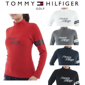 トミーヒルフィガー ゴルフ レディース 長袖 ニーラインモックシャツ TOMMY HILFIGER GOLF THLA670 2026年秋冬モデル お誕生日祝い お祝い 記念品 30代 40代 50代 60代 母の日 お母さん 還暦祝い 敬老の日 彼女 人気プレゼント プレゼント