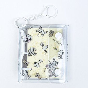 スヌーピー チラシ ミニシールバインダーチャーム 文具 SNOOPY