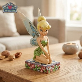 ティンカーベル ティンク 妖精 12.5cm ピーターパン | ディズニー トラディションズ ジムショア グッズ フィギュア 人形 置物 彫刻 Jim Shore 正規輸入品