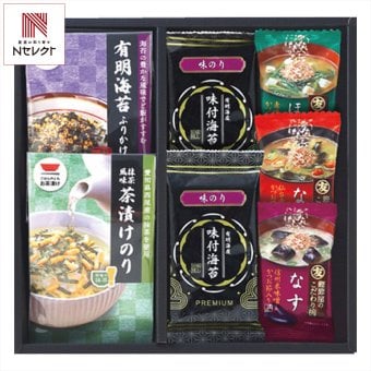 和みのとき 海苔 味噌汁 詰め合わせ ギフトセット 6種 計7点入 みそ汁 ご飯のお供 のり茶漬け 味付海苔 海苔ふりかけ