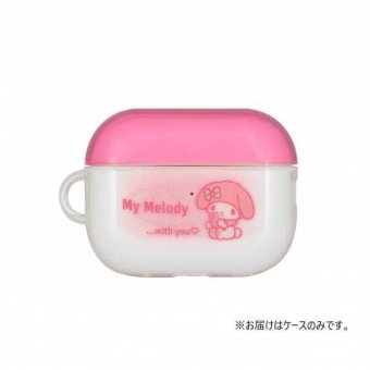 AirPods Pro 第2世代 ケース マイメロディ サンリオ ソフトケース TPU カバー 耐衝撃 AirPods Pro 対応 イヤホンケース アクセサリー ホール付き キャラクター かわいい サンリオ正規ライセンス品