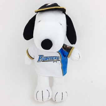 ピーナッツ スヌーピー 北海道日本ハムファイターズ ぬいぐるみ パ・リーグ グッズ
