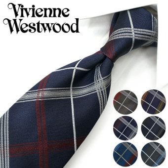 ヴィヴィアン ウエストウッド ネクタイ (8.5cm幅)  Vivienne Westwood ヴィヴィアンネクタイ  ネクタイ ブランド/クリスマス/セール 新作/バースデー/誕生日/お祝い 父の日/入社祝い/就職祝い/ラッピング/ギフト/プレゼント