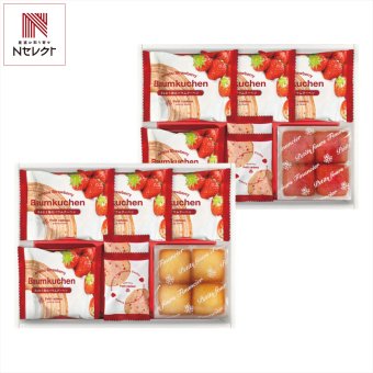 あまおう苺 バウムクーヘン プチフィナンシェ ギフトセット 計14点入 焼菓子 詰め合わせ スイーツ 個包装 おやつ お茶菓子