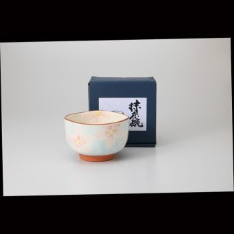 淡空桜　ピンク　抹茶碗 陶器 美濃焼 やきものの里から、暮らしを贈ります。　ギフト 食器 セット テーブルウェア