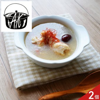 料理家 桑折敦子 監修 伊達鶏 手羽元 参鶏湯 ギフト 2個入 スープ 韓国料理 鶏肉 惣菜 生姜 にんにく