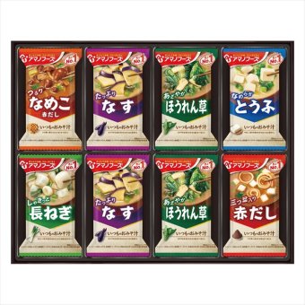 送料無料 お歳暮　アマノフーズ おみそ汁ギフト 300M ※11/2以降の出荷予定となります。北海道・沖縄・離島は配達不可 全国送料無料 お歳暮ギフト 早割 お歳暮2026 御歳暮 御見舞 お見舞い お取り寄せ グルメスイーツ