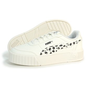 プーマ PUMA スニーカー レディース 厚底ウィメンズ キャリーナ ミア アニマル 408860-01 ウォームホワイト/プーマブラック