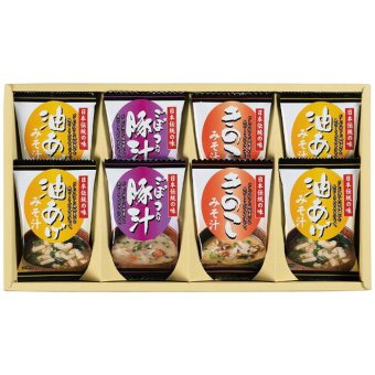  フリーズドライお味噌汁三種の味詰合せ KF-BO KF-BO 内祝い お祝 出産内祝い