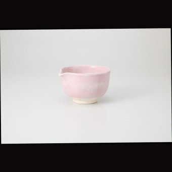 桜志野ながし　片口抹茶碗 陶器 美濃焼 やきものの里から、暮らしを贈ります。　ギフト 食器 セット テーブルウェア