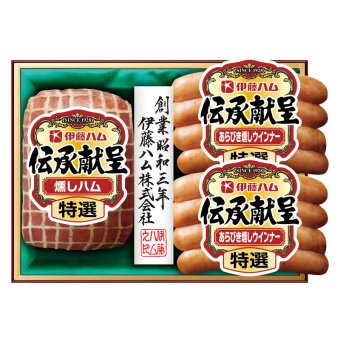 伊藤ハム 伝承献呈ギフト  ／マグロ 魚介類・水産加工品 食品 敬老の日 プレゼント ギフト お彼岸 お供え 秋 送料無料 取り寄せ グルメ 産地直送 センター スイーツ お菓子 高級 ご飯 食品 飲料 おかず つまみ おやつ