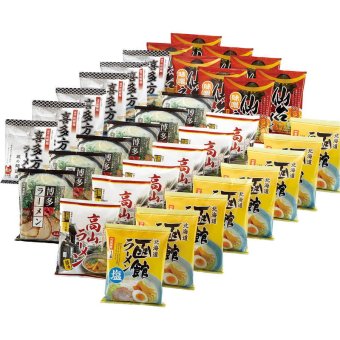 諸国ラーメンセット (SE-255) [お中元][お歳暮] ※送料無料(北海道・沖縄・離島への配送不可)