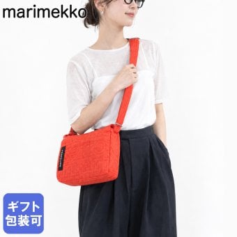 マリメッコ marimekko ショルダーバッグ Joy ジョイ クロスボディ S 2026冬新作 ブランドロゴ レディース レッド 96114 096114 300 北欧雑貨 北欧デザイン 送別会 誕生日 お中元 結婚祝い 結婚式 高級 父の日 母の日 ホワイトデー