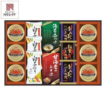 贅沢フリーズドライと山海の幸 6種14点入 フリーズドライ食品 お吸い物 味噌汁 お茶漬け 詰め合わせ【北海道・沖縄県・離島 配送不可】
