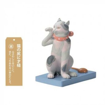 オーナメント 猫の尻に才槌 歌川国芳 浮世絵 立体 フィギュア 雑貨 インテリア 置き物 置物 縁起物 猫グッズ 猫雑貨 ねこ ネコ ギフト プレゼント セトクラフト