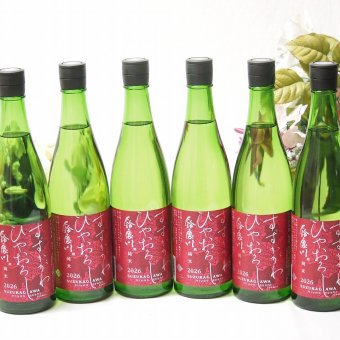 「作」シリーズ同様に透明感ある味わいが特徴  清水清三郎商店 鈴鹿川 ひやおろし 純米酒 750ml×6本