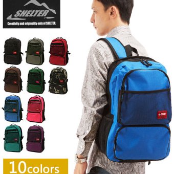 SHELTER シェルター 通販/正規品 おすすめ 丈夫 定番 通学 おしゃれ レディース メンズ BACKPACK バッグ バックパック ruck りゅっく デーパック デイパック リュックサック リュック