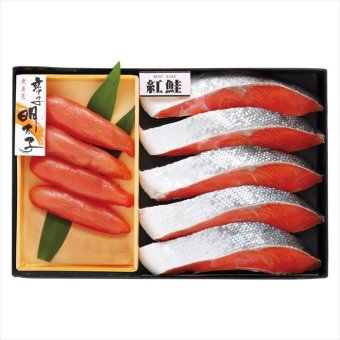 送料無料 お歳暮　 辛子明太子･紅鮭詰合せ AJI-MB-15 ※11/2以降の出荷予定となります。北海道・沖縄・離島は配達不可 全国送料無料 お歳暮ギフト 早割 お歳暮2026 御歳暮 御見舞 お見舞い お取り寄せ グルメスイーツ