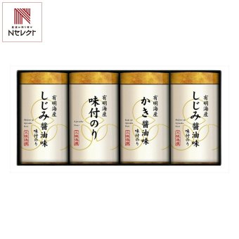 ゆかり屋本舗 こだわり味付のり 詰め合わせ ギフトセット 3種 計4点入 味付海苔 国産 海苔詰合せ しじみ醤油味【北海道・沖縄県・離島 配送不可】