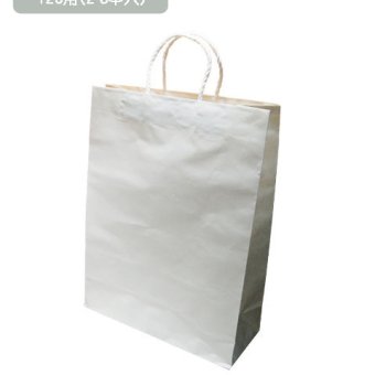 【 紙袋 】ギフトバッグ ( 白・小 )  / 720ml用 ( 2～3本入 ) 
