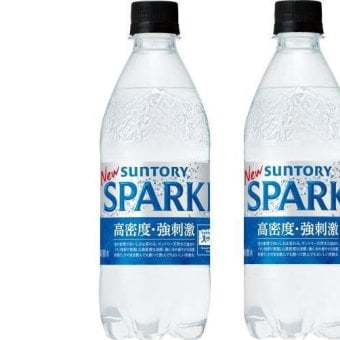 2本 サントリー 天然水 スパークリング 炭酸水 無糖 SPARKLING 500ml×2本